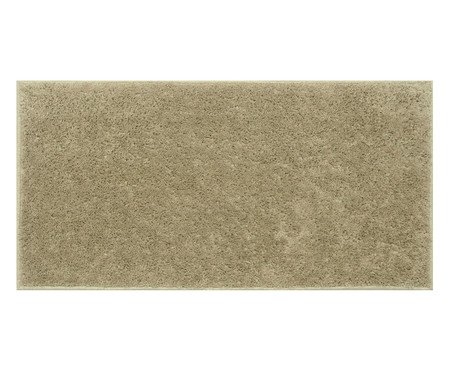 Passadeira Shaggy Beira de Cama Smooth Trigo | Westwing
