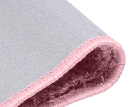 Tapete Shaggy Smooth Teen Rosa Chiclete | Westwing