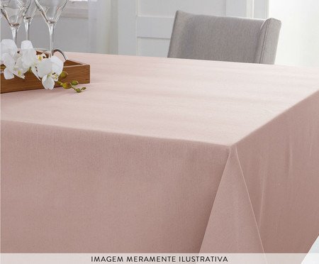 Toalha de Mesa Panamá Rosê | Westwing