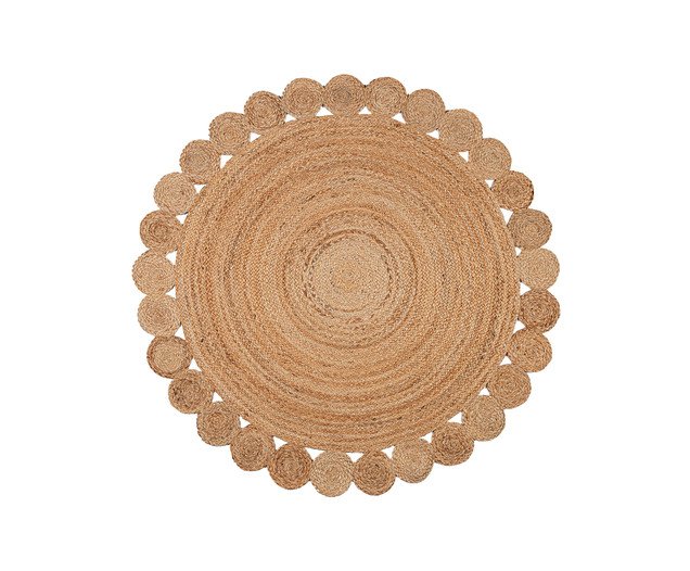 Tapete Redondo Aielli Natural