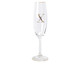 Taça para Champagne em Cristal Inicial Gold X, Transparente | WestwingNow