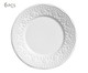 Jogo de Pratos para Sobremesa em Cerâmica Madeleine - Branco, Branco | WestwingNow
