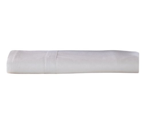 Lençol Avulso Casual Branco - Solteiro, Branco | WestwingNow