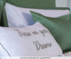 Almofada Bordada Focus On Your Dreams Branco Verde I, Branco | WestwingNow