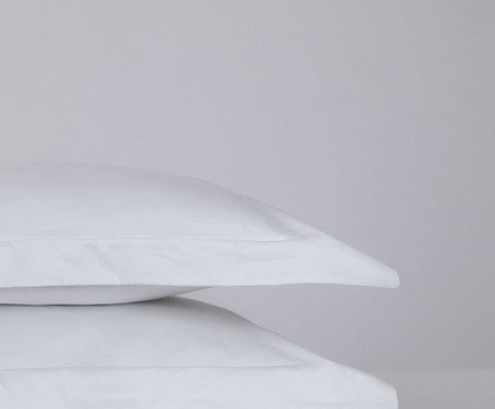 Jogo de Fronha Avulsa Casual Branco | Westwing