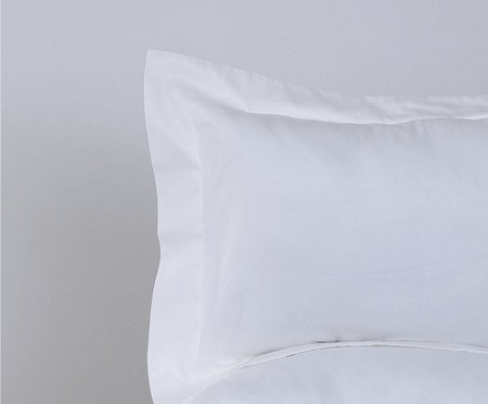 Jogo de Fronha Avulsa Casual Branco | Westwing