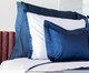 Super Fronha Avulsa Casual Linho Azul Marinho, Azul | WestwingNow