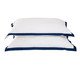 Super Fronha Avulsa Casual Branco e Azul Marinho, Branco | WestwingNow