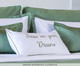 Almofada Bordada Focus On Your Dreams Branco Verde, Branco | WestwingNow