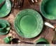 Jogo de Pratos para Sobremesa em Cerâmica Esparta - Verde Sálvia, Verde | WestwingNow