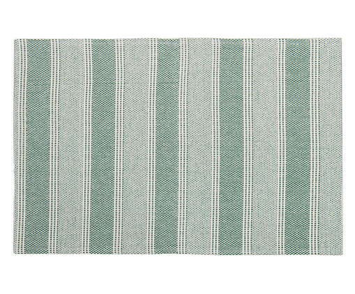 Tapete Kilim New Listras Verde, green | WestwingNow