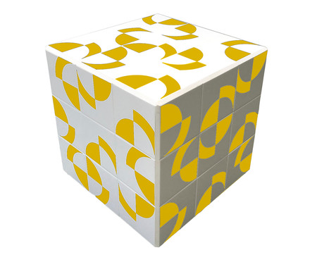 Cubo Full Amarelo  - Hometeka