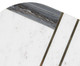 Tábua para cortes em mármore Forli Branco e Cinza, white | WestwingNow