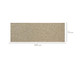 Passadeira New Boucle Palha, beige | WestwingNow