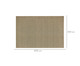 Tapete Boucle Plus Palha, beige | WestwingNow