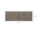 Passadeira New Boucle Chumbo, beige | WestwingNow