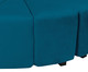 Jogo de Sofá em Veludo Módulos Bud Azul Pavão II, blue | WestwingNow
