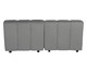 Jogo de Sofá em Sarja Módulos Bud Concreto III, grey | WestwingNow