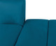Jogo de Sofá em Veludo Módulos Bud Azul Pavão I, blue | WestwingNow