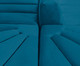 Jogo de Sofá em Veludo Módulos Bud Azul Pavão V, blue | WestwingNow