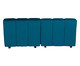 Jogo de Sofá em Veludo Módulos Bud Azul Pavão III, blue | WestwingNow