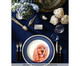 Prato em Porcelana Cocker Spaniel Gigi, Azul | WestwingNow