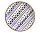 Jogo de Pratos para Sobremesa em Cerâmica Coup Asteca - Azul, multicolor | WestwingNow