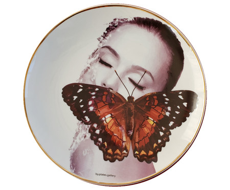 Prato de Porcelana Butterfly Woman | WestwingNow