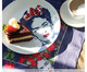 Prato de Porcelana Frida Kahlo Red&Blue Classic, Branco | WestwingNow