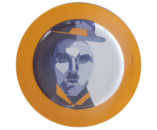 Prato de Porcelana Yellow Chaplin, Amarelo | WestwingNow