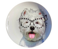 Prato de Porcelana Westie Mila And Butterfly | WestwingNow