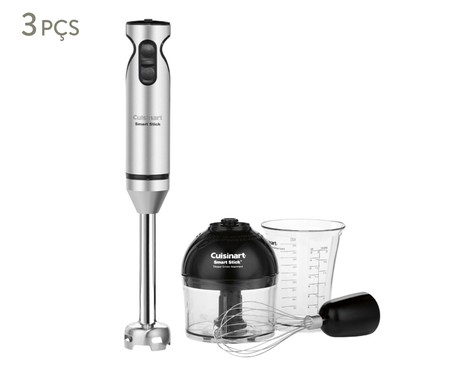 Mixer 3 Em 1 Smart Stick Cuisinart em Aço Inox | WestwingNow