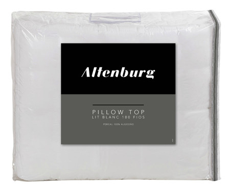 Pillow Top Branco - Queen Size