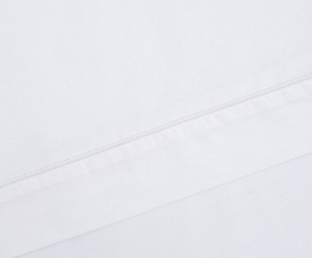 Lençol Superior Percalle Branco 180 Fios | Westwing
