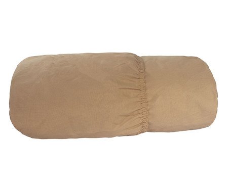 Lençol Inferior Percal Caqui 200 Fios | Westwing