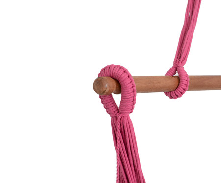 Poltrona Suspensa com Tassel Pop Pink | WestwingNow