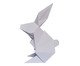 Adorno Coelho Origami Branco, multicolor | WestwingNow