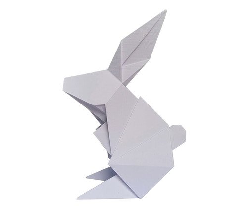 Adorno Coelho Origami Branco, multicolor | WestwingNow