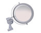 Espelho Fixo Articulado com Ampliação 5X e Led Lyor, Prata ou Metálico | WestwingNow
