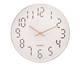 Relógio de Parede Quartz Branco, Rosé | WestwingNow