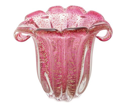Vaso Italy Rosa Dourado, Rosa | WestwingNow