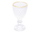 Taça de Licor Abacaxi Dourada, Transparente | WestwingNow