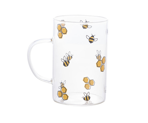 Caneca Bee, Transparente | WestwingNow