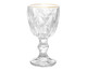 Taça de Licor Diamond Dourada, Transparente | WestwingNow