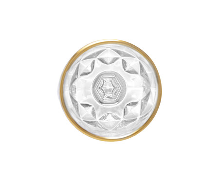 Taça de Licor Diamond Dourada | WestwingNow