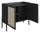 Buffet Bar Tela Oslo Nero, Preto | WestwingNow