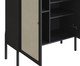 Buffet Bar Tela Oslo Nero, Preto | WestwingNow