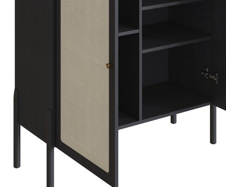 Buffet Bar Tela Oslo Nero | Westwing