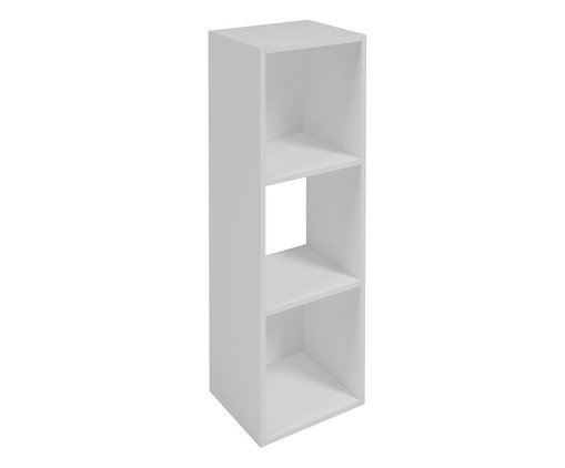 Estante Falkk Torre 3 Nichos Branco, Branco | WestwingNow