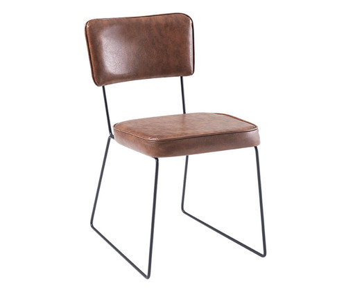 Cadeira Roma Caramelo, Marrom | WestwingNow